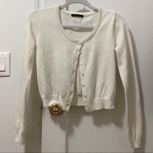 bm cropped cardigan